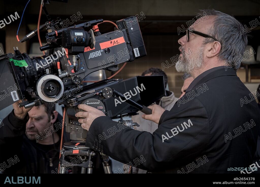 ALEX DE LA IGLESIA in MESSI, 2014, unter der Regie von ALEX DE LA IGLESIA. Copyright MEDIAPRO.