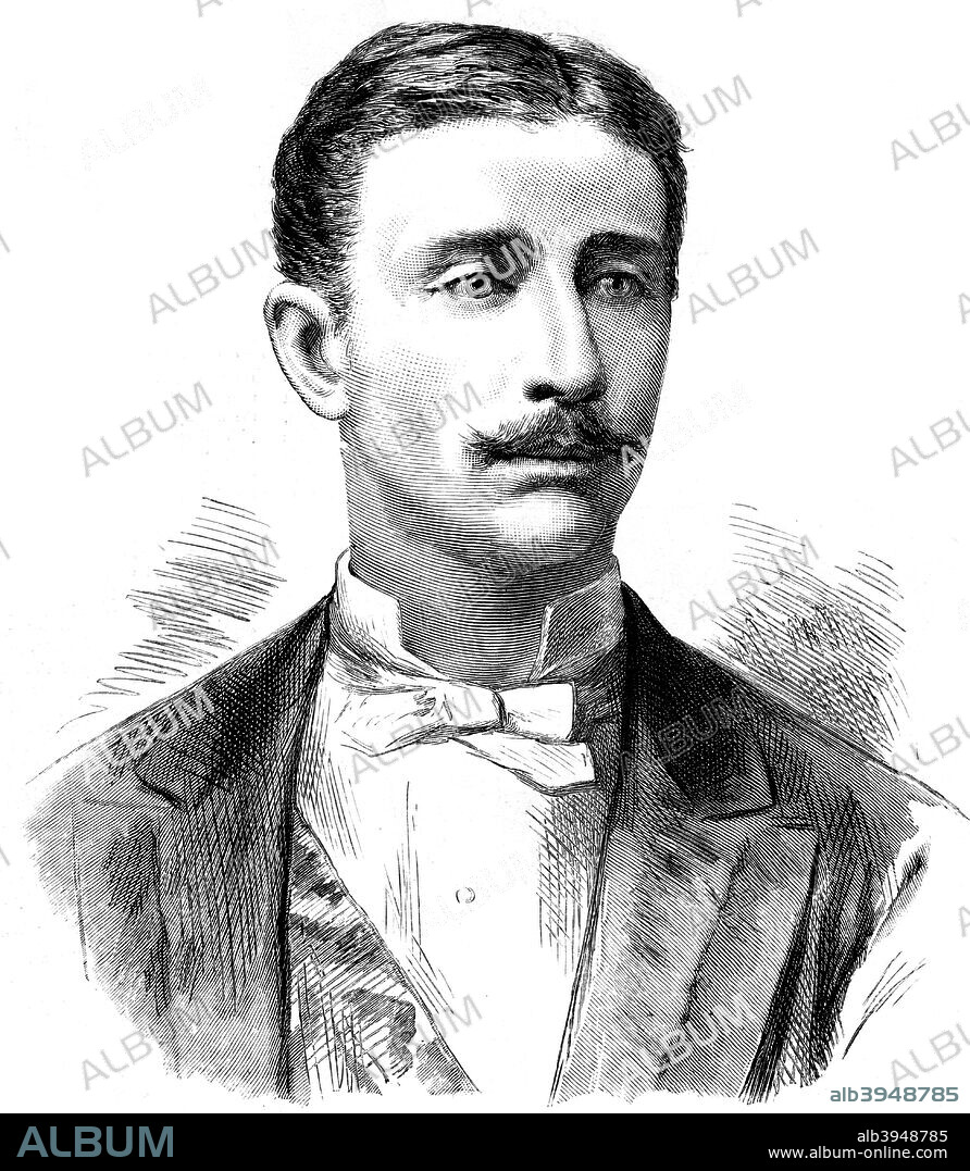 Prince Louis Napoleon, son of the Emperor Napoleon III of France. Napoleon Eugene Louis John Joseph (1856-1879), the only son of Napoleon III, served as an officer in the British Army. When he was killed in action in Zululand, all hope for the restoration of the Bonapartes to the throne of France died with him.
