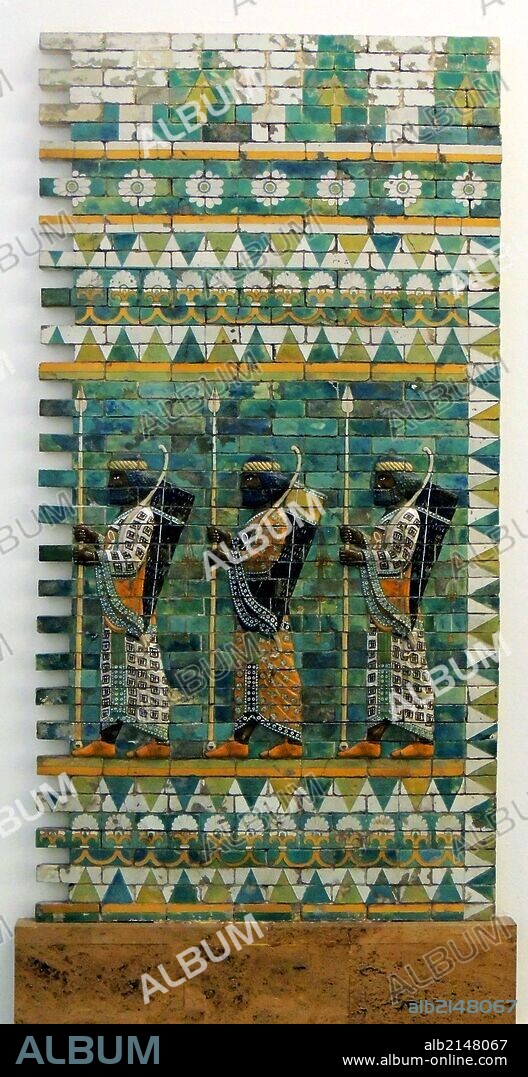Reconstruction of the Ishtar Gates, Babylon (at the Pergamum Museum, Berlin).  (Photo by: Universal History Archive/UIG via Getty Images).