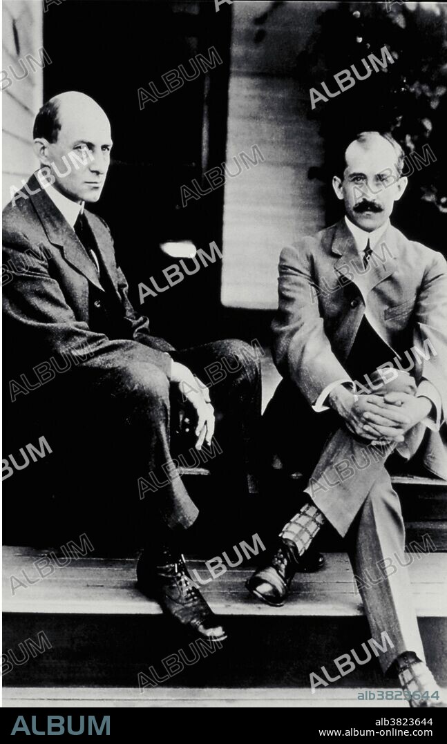 Wilbur Wright (1867-1912) and his brother Orville (1871-1948), were two Americans credited with inventing and building the world's first successful airplane and making the first controlled, powered and sustained heavier-than-air human flight, on December 17, 1903. In the two years afterward, the brothers developed their flying machine into the first practical fixed-wing aircraft. Although not the first to build and fly experimental aircraft, the Wright brothers were the first to invent aircraft controls that made fixed-wing powered flight possible. Neither brother married. Wilbur once quipped that he "did not have time for both a wife and an airplane." He became ill on a business trip to Boston in April 1912 and was diagnosed with typhoid fever. He lingered in and out of consciousness for several weeks until he died, at age 45. Orville died in 1948, after his second heart attack, having lived from the horse-and-buggy age to the dawn of supersonic flight.