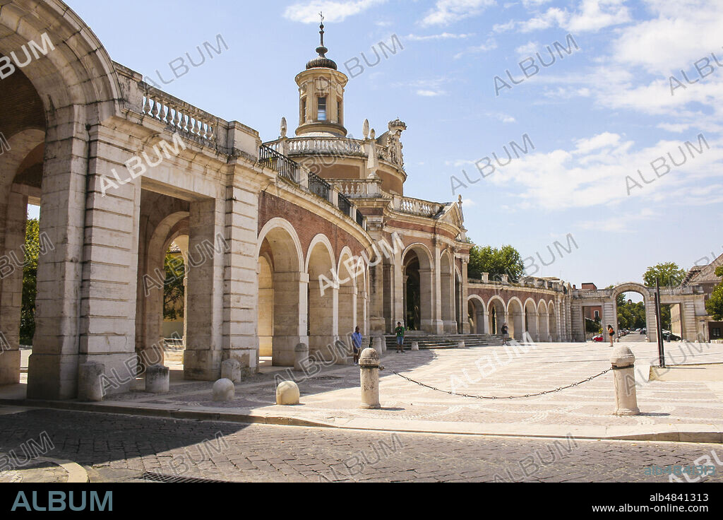 Aranjuez, Comunidad de Madrid, Spain, Europe. Church of St. Anthony of Padua (Real Iglesia de San Antonio de Padua), 18th century.