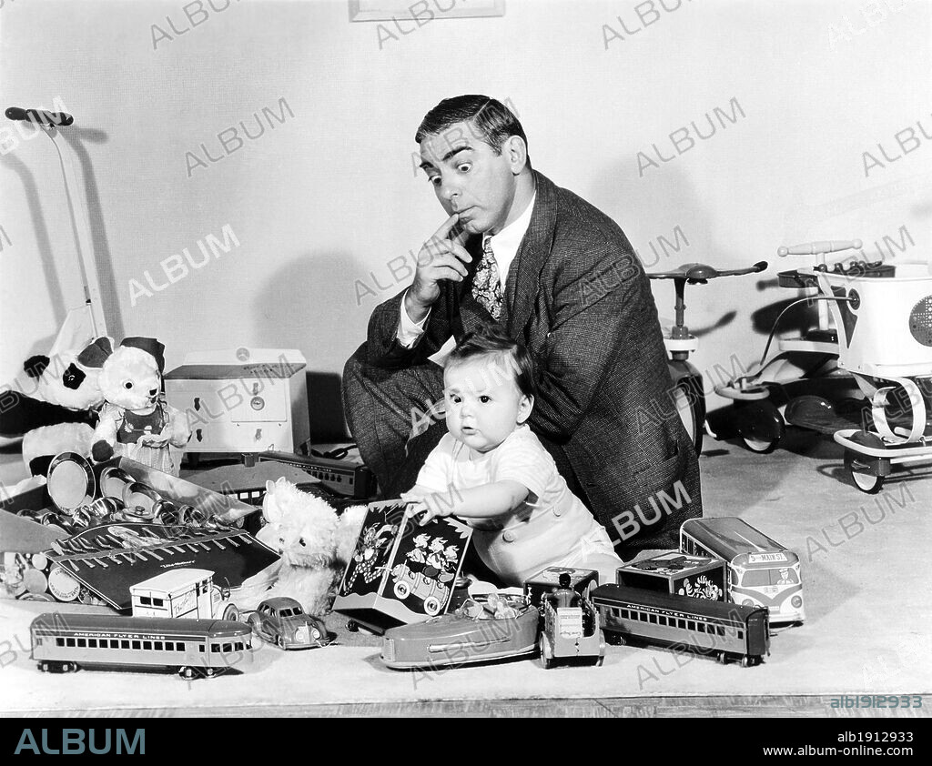 EDDIE CANTOR in FORTY LITTLE MOTHERS, 1940, directed by BUSBY BERKELEY. Copyright M.G.M.