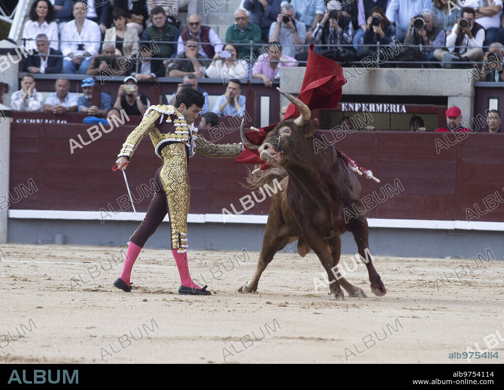 Madrid, 05/11/2023. Las Ventas bullring. Bullfight at the San Isidro Fair with Morante de la Puebla, Emilio de Justo and Tomás Rufo. Photo: Ángel de Antonio. ARCHDC.