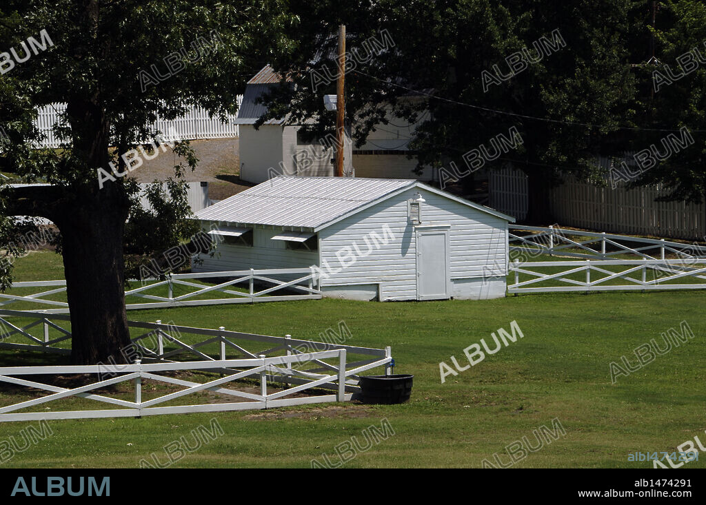 GRACELAND. Casa del cantante de rock Elvis PRESLEY (1935-1977). MEMPHIS. Estado de Tennessee. Estados Unidos.