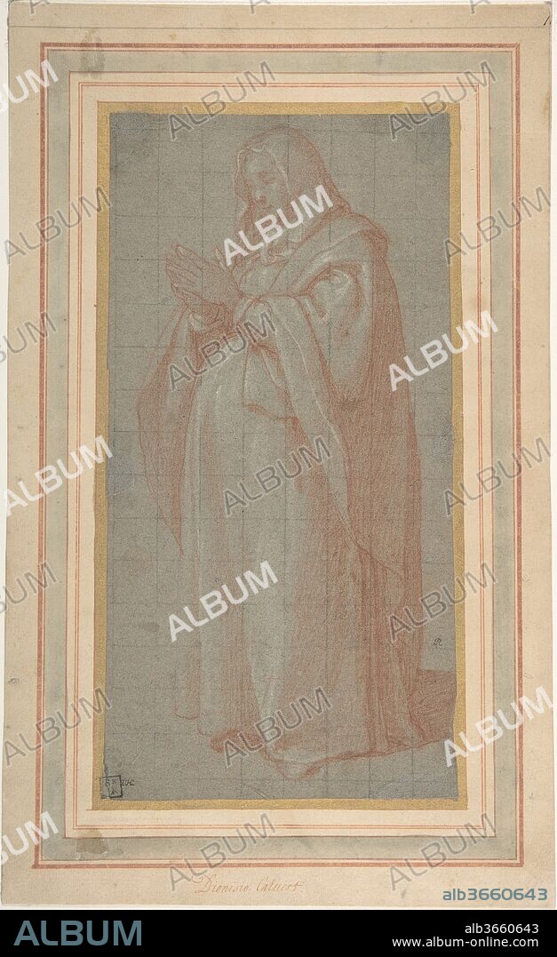 BARTOLOMEO CESI. Standing Pregnant Woman (Study for the Pregnant Virgin