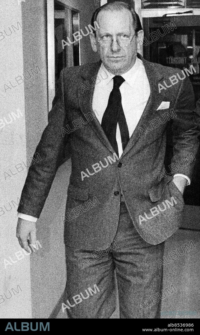 ARKIV 1983. Leif Skiffer, även kallad Mr. X, som i april 1985 blev först i Europa att få ett konstgjort hjärta inopererat.. Foto: Bertil Stilling / EXP / TT / Kod: 40 **AFTONBLADET OUT**.