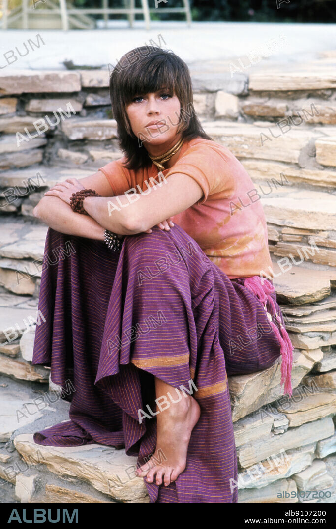 JANE FONDA en KLUTE, 1971, dirigida por ALAN J. PAKULA. Copyright WARNER BROTHERS.