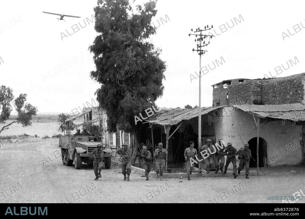 Operation Yoav (also called Operation Ten Plagues or Operation Yo'av) was an Israeli military operation carried out from 1522 October 1948 in the Negev Desert, during the 1948 ArabIsraeli War.<br/><br/>. Its goal was to drive a wedge between the Egyptian forces along the coast and the BeershebaHebronJerusalem road and ultimately to conquer the whole Negev. Operation Yoav was headed by the Southern Front commander Yigal Allon.