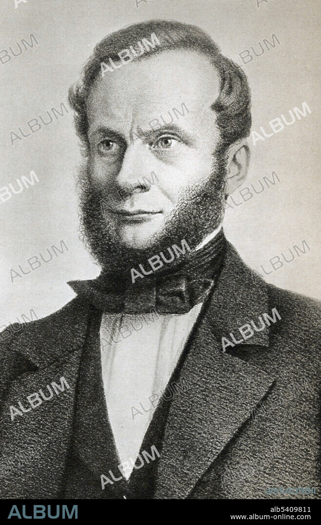Rudolf Julius Emanuel Clausius (January 2, 1822 - August 24, 1888), was a German physicist and mathematician and one of the central founders of thermodynamics. His PhD thesis concerning the refraction of light proposed that we see a blue sky during the day, and various shades of red at sunrise and sunset due to reflection and refraction of light. His most famous statement of the second law of thermodynamics was published in German in 1854, and in English in 1856: "Heat can never pass from a colder to a warmer body without some other change, connected therewith, occurring at the same time." In 1865, Clausius gave the first mathematical version of the concept of entropy, and also gave it its name. The landmark 1865 paper in which he introduced the concept of entropy ends with the following summary of the first and second laws of thermodynamics: "The energy of the universe is constant, and the entropy of the universe tends to be a maximum." His wife died in childbirth in 1875, leaving him to raise their six children. He continued to teach, but had less time for research thereafter. He died in 1888 at the age of 66.
