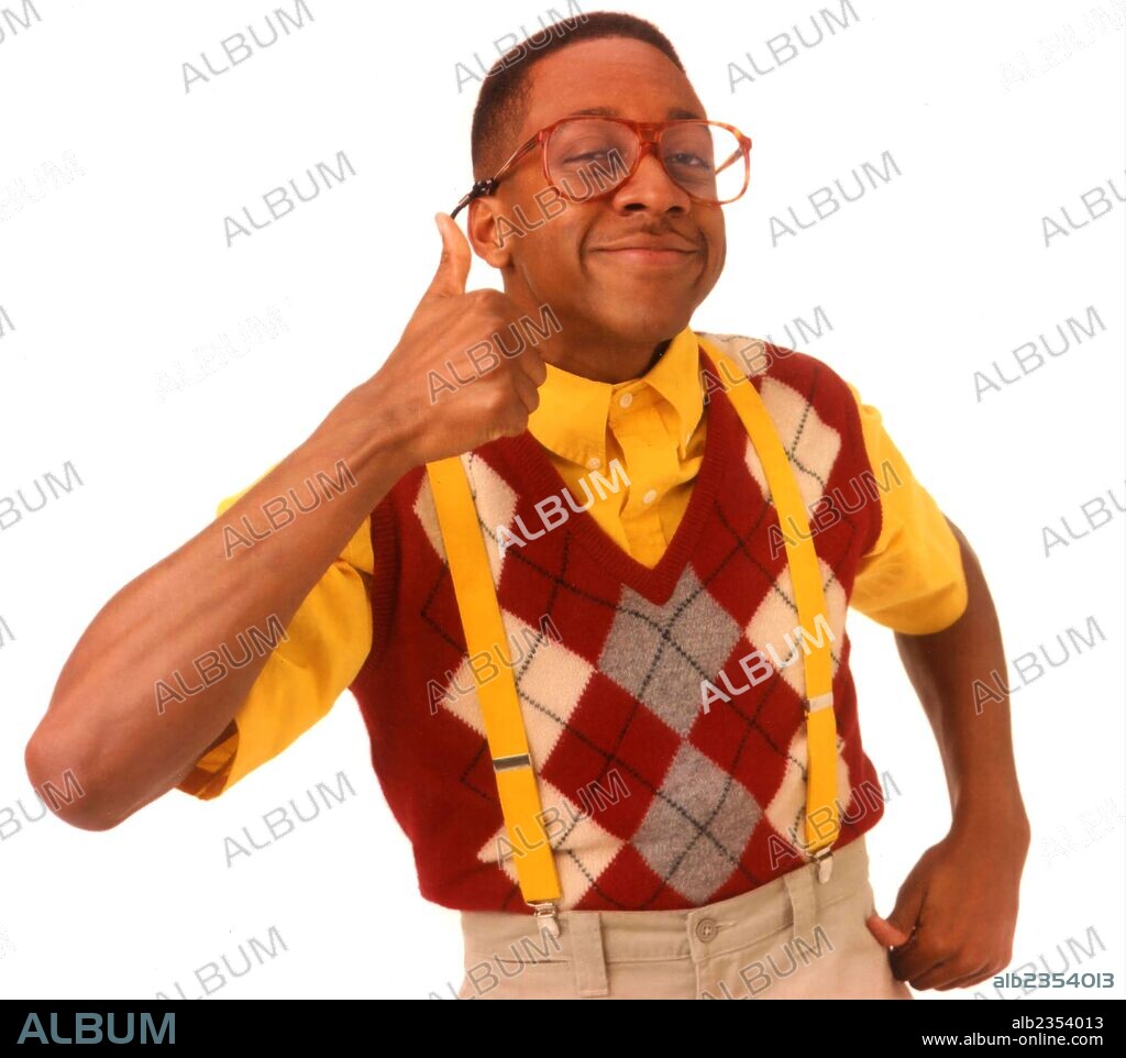 JALEEL WHITE in FAMILY MATTERS, 1989, directed by JOEL ZWICK. Copyright WARNER BROS. TELEVISION.