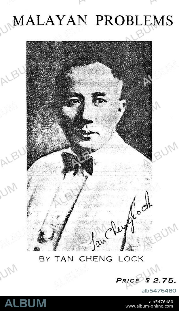 Tun Dato Sri Sir Cheng-lock Tan, DPMJ, KBE (Chinese: ???; pinyin: Chén Zhenlù; Pe?h-oe-ji: Tân Ching-lo?k) was a Malaysian Chinese businessman and a key public figure who devoted his life to fighting for the rights and the social welfare of the Chinese community in Malaya. Tan was also the founder of the Malaysian Chinese Association (MCA), which advocated his cause for the Malaysian Chinese population. Born on April 5, 1883, Tan was the third son of Tan Keong Ann, who had seven sons and daughters, and the fifth-generation Peranakan Chinese Malaysian living at 111, Heeren Street (Malay: Jalan Heeren) in Malacca. His ancestor, Tan Hay Kwan, a junk owner and trader, had migrated to Malacca from Zhangzhou prefecture in Fujian Province, China in 1771.