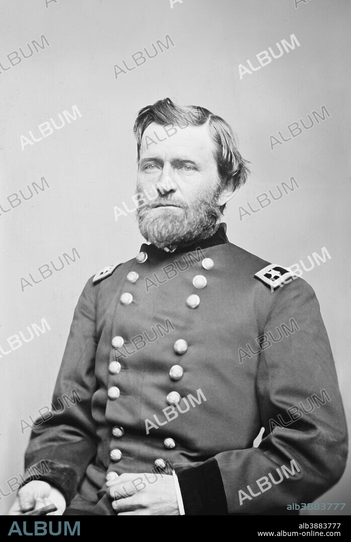 General Ulysses S. Grant of the Union Army, circa 1860.