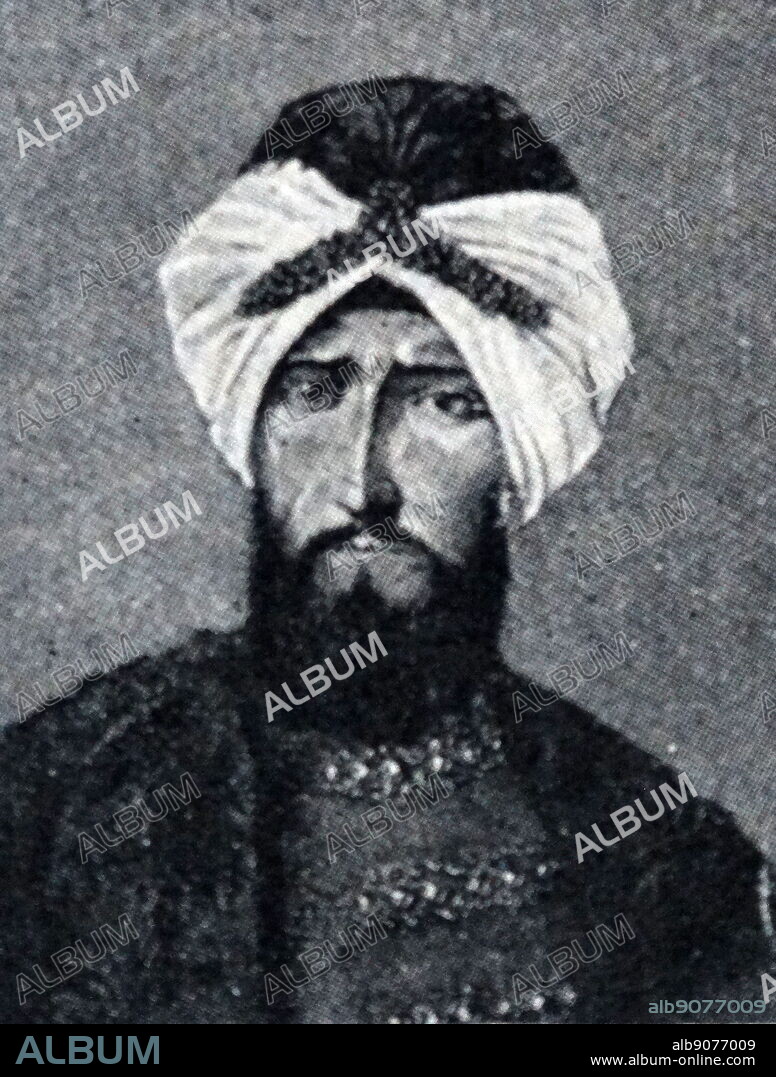 Portrait depicting Ahmed III (1673-1736) the Sultan of the Ottoman Empire.