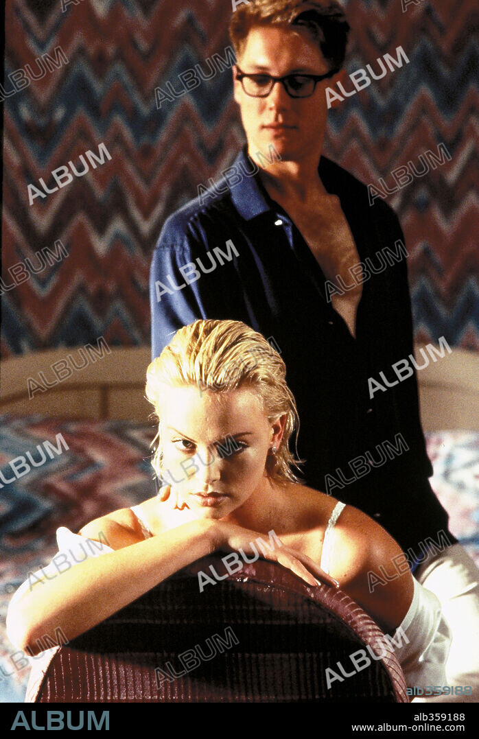 CHARLIZE THERON and JAMES SPADER in TWO DAYS IN THE VALLEY, 1996, directed by JOHN HERZFELD. Copyright RYSHER ENTERTAIMENT / MARKS, ELLIOT.