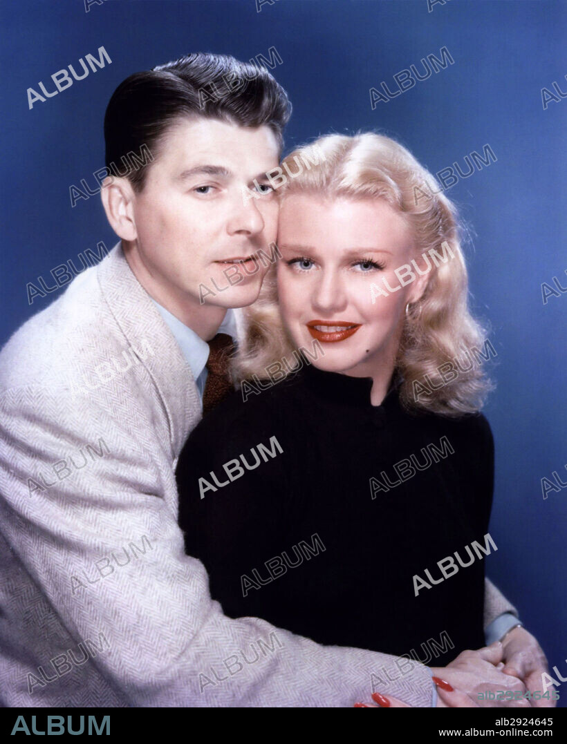 GINGER ROGERS and RONALD REAGAN in STORM WARNING, 1951. Copyright WARNER BROTHERS.