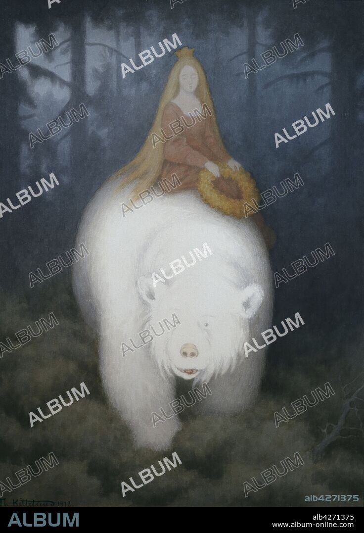 THEODOR KITTELSEN. White-Bear-King-Valemon.