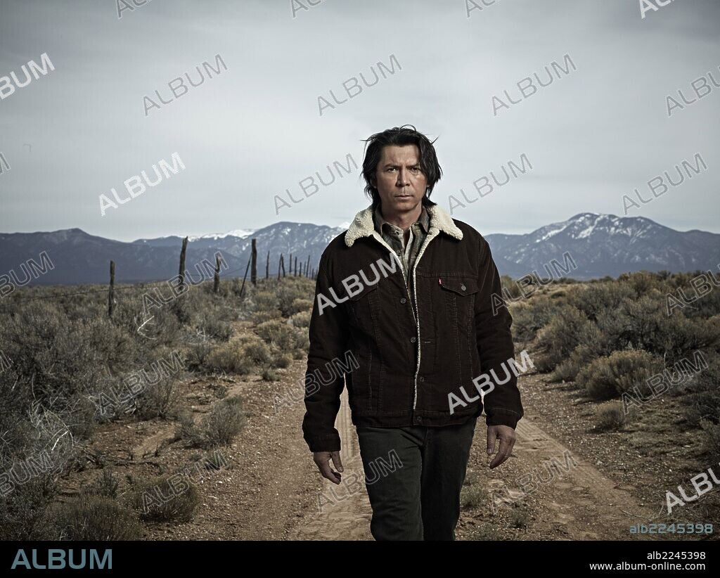 LOU DIAMOND PHILLIPS in LONGMIRE, 2012, directed by J. MICHAEL MURO and PETER WELLER. Copyright WARNER HORIZON TELEVISION.