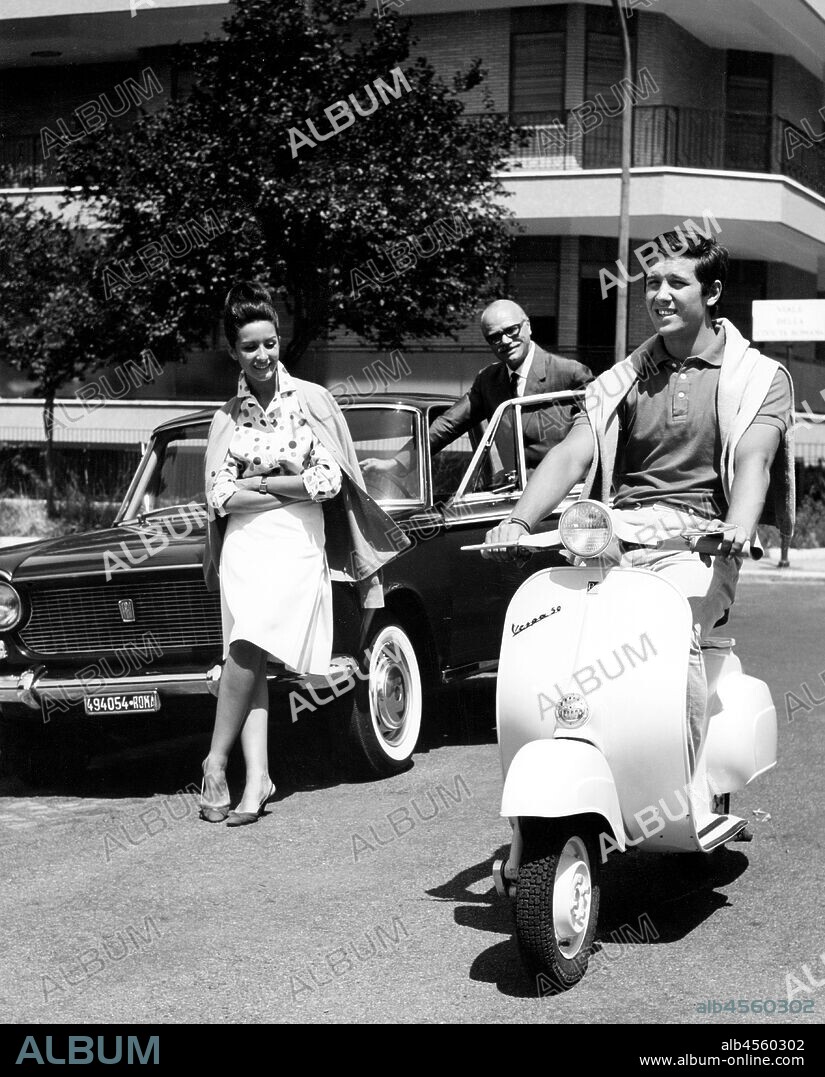 Vespa 50. Italy. 1964.