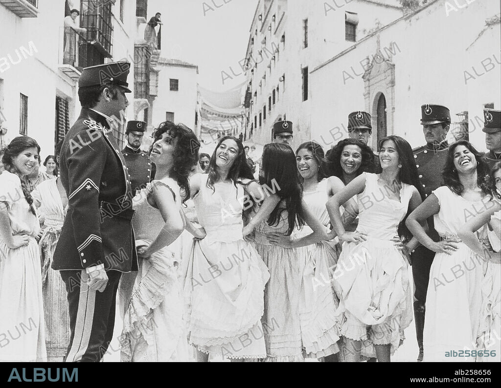 JULIA MIGENES dans CARMEN, 1984, réalisé par FRANCESCO ROSI. Copyright OPERA/GAUMONT.