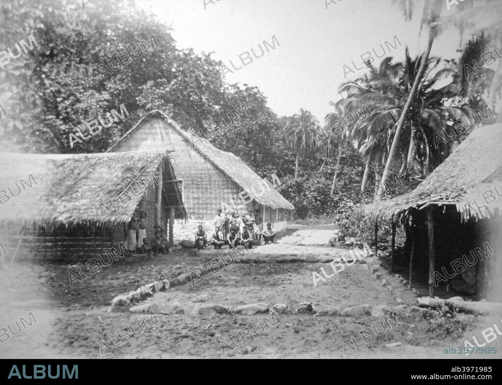 Mission, Ureparapara, Torba Province, Vanuatu, 1885.
