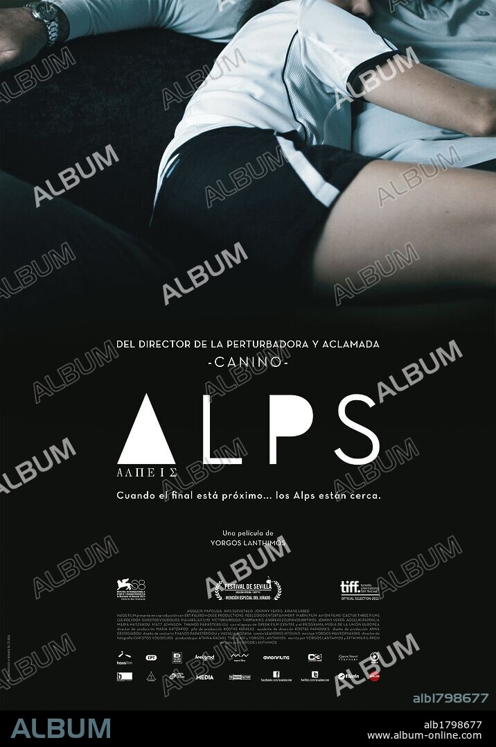 Poster of ALPS, 2011 (ALPEIS), directed by GIORGOS LANTHIMOS. Copyright HAOS FILMS.