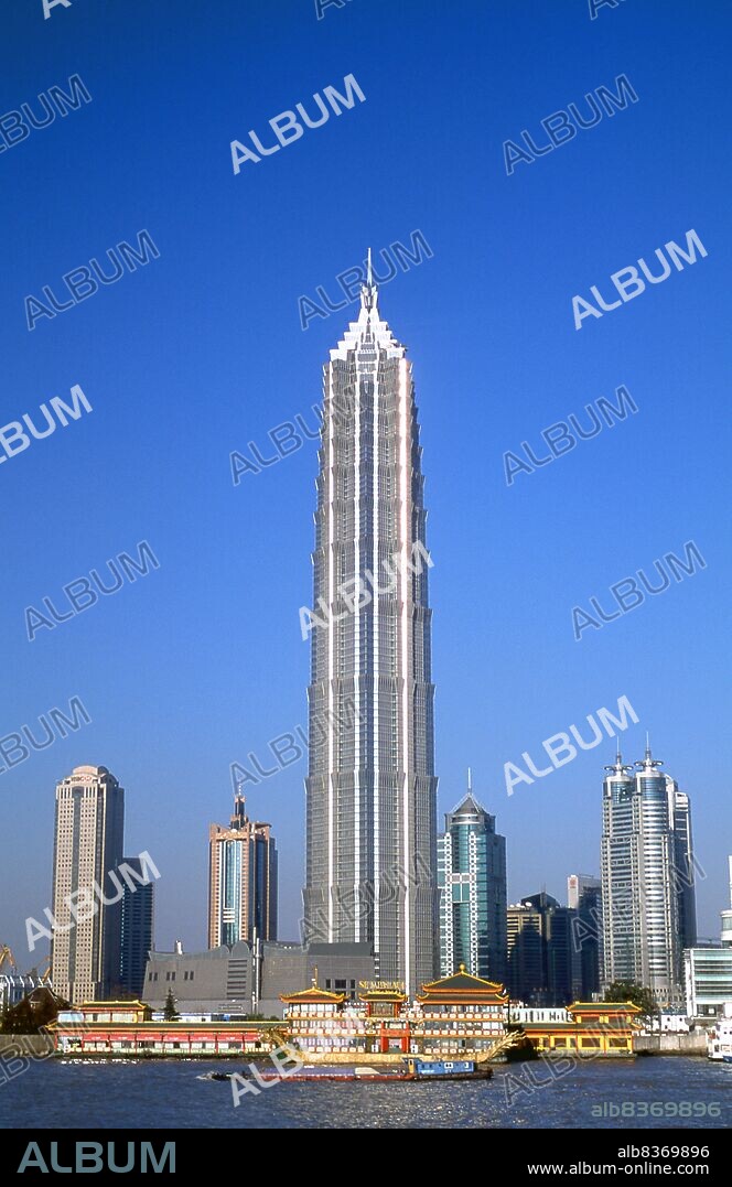 The Jin Mao Tower, at 421m (1,381ft) was until 2007 the highest building in China. Its postmodern form, whose complexity rises as it ascends, draws on traditional Chinese architecture such as the tiered pagoda, gently stepping back to create a rhythmic pattern as it rises.<br/><br/>. Shanghai began life as a fishing village, and later as a port receiving goods carried down the Yangzi River. From 1842 onwards, in the aftermath of the first Opium War, the British opened a concession in Shanghai where drug dealers and other traders could operate undisturbed. French, Italians, Germans, Americans and Japanese all followed. By the 1920s and 1930s, Shanghai was a boom town and an international byword for dissipation. When the Communists won power in 1949, they transformed Shanghai into a model of the Revolution.