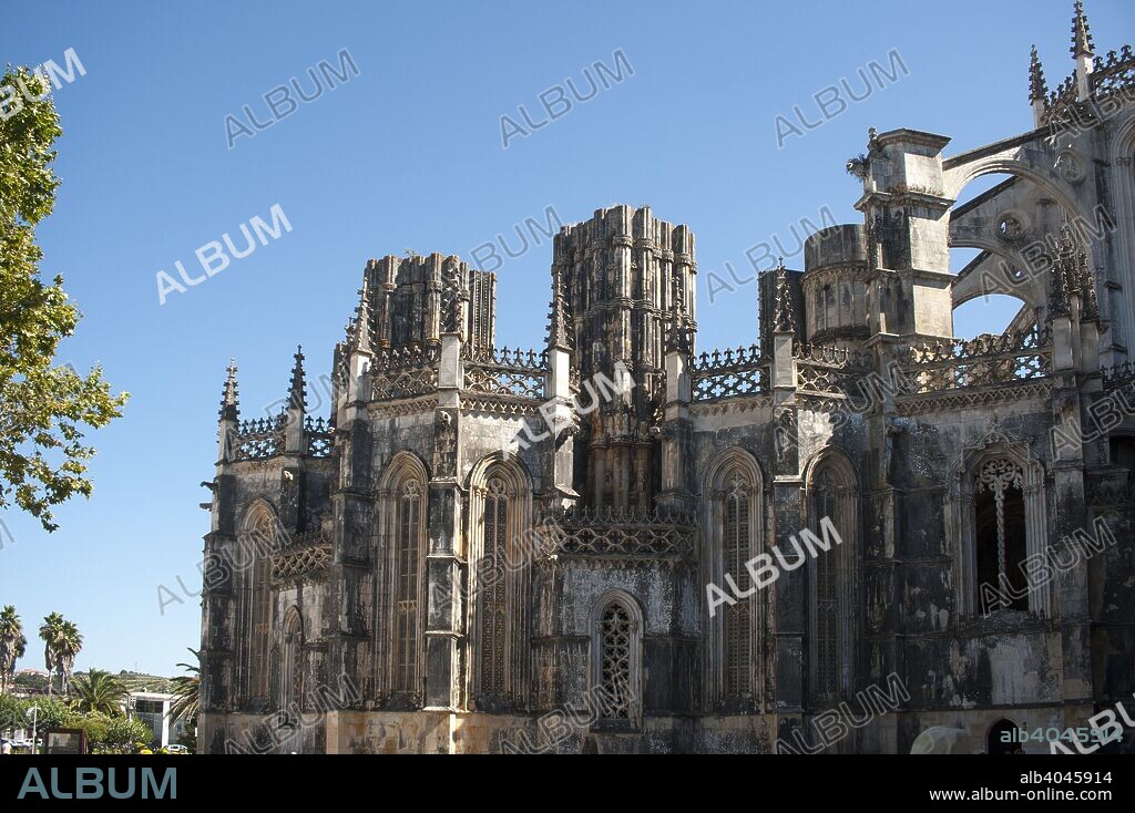 Monasterio de Santa María de Vitoria. Batalha, Portugal.