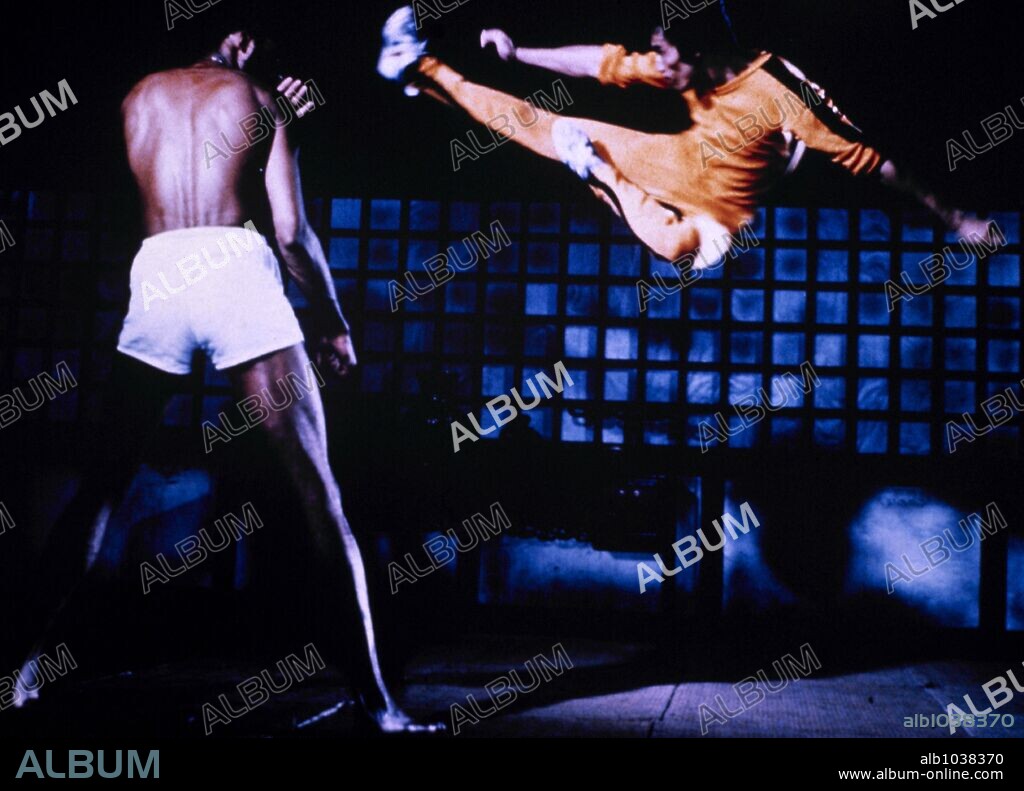 BRUCE LEE dans GAME OF DEATH, 1978. Copyright GOLDEN HARVEST GROUP.