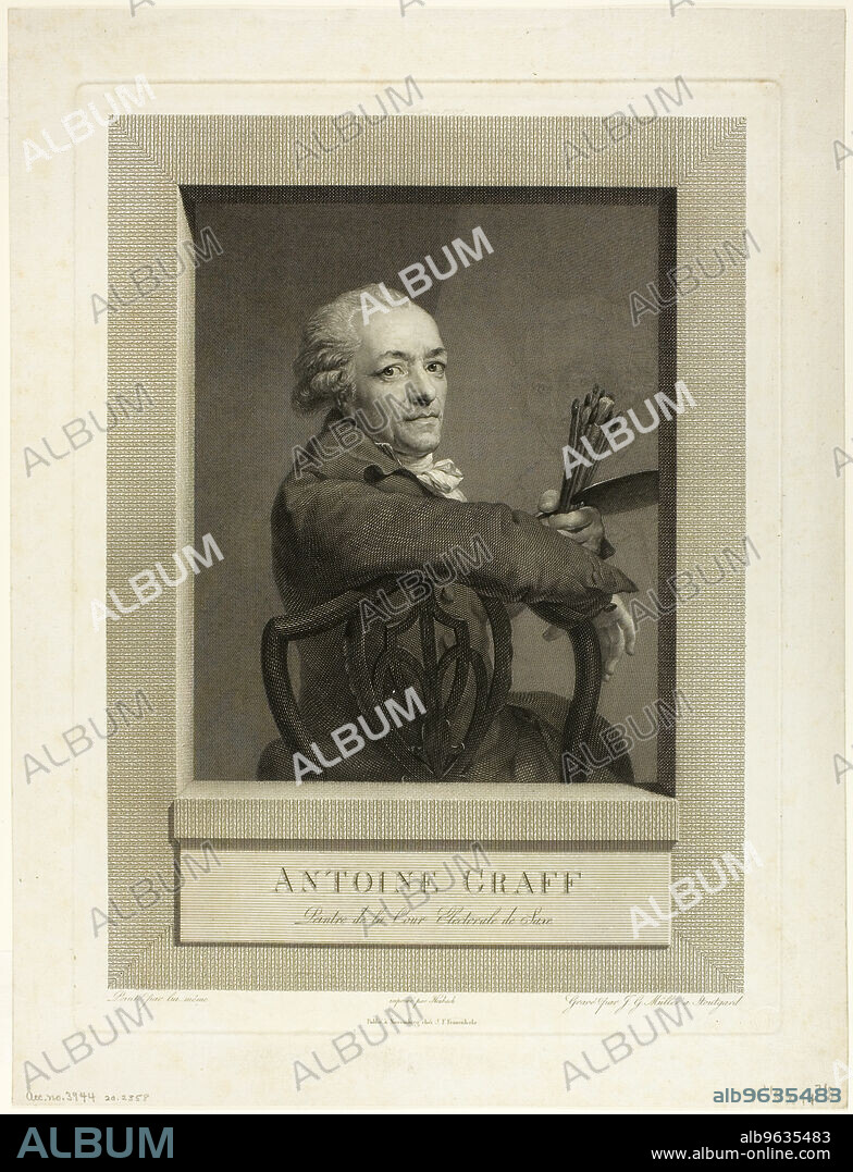 JOHANN GOTTHARD VON MÜLLER. Anton Graff, n.d.
