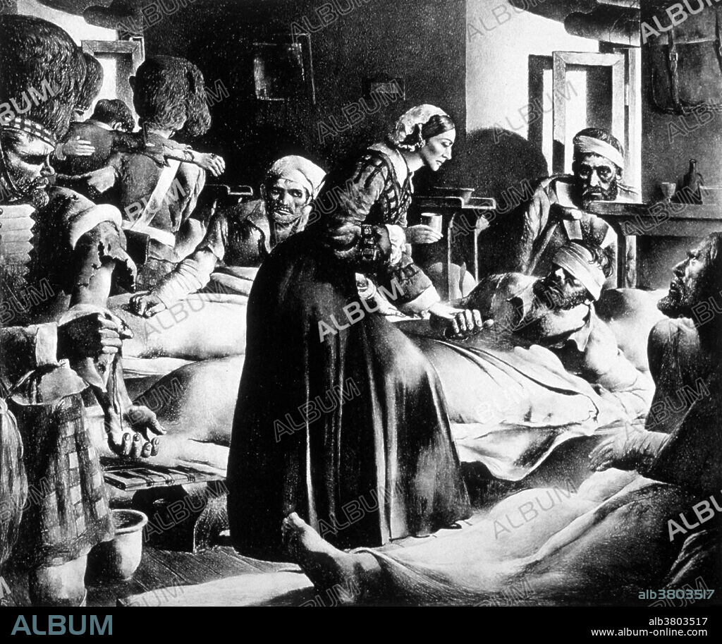Crimean War, Florence Nightingale at Scutari