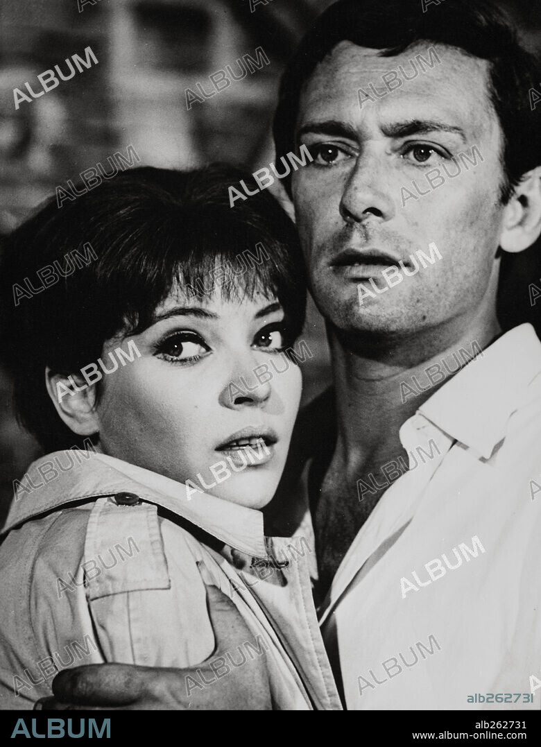 ANNA KARINA and MAURICE RONET in THE THIEF OF TIBADABO, 1965 (LA VIDA ES MAGNÍFICA), directed by MAURICE RONET.