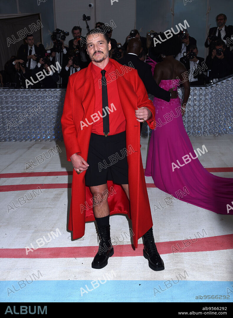 May 2, 2023, New York, New York, USA: Pedro Pascal attends the 2023 Met Gala Celebrating Karl Lagerfeld: A Line of Beauty at Metropolitan Museum of Art in New York. (Credit Image: © Photo Image Press via ZUMA Press Wire).