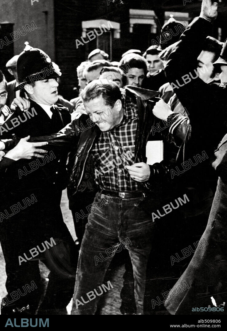 RICHARD ATTENBOROUGH in THE ANGRY SILENCE, 1960, directed by GUY GREEN. Copyright BEAVER FILMS.