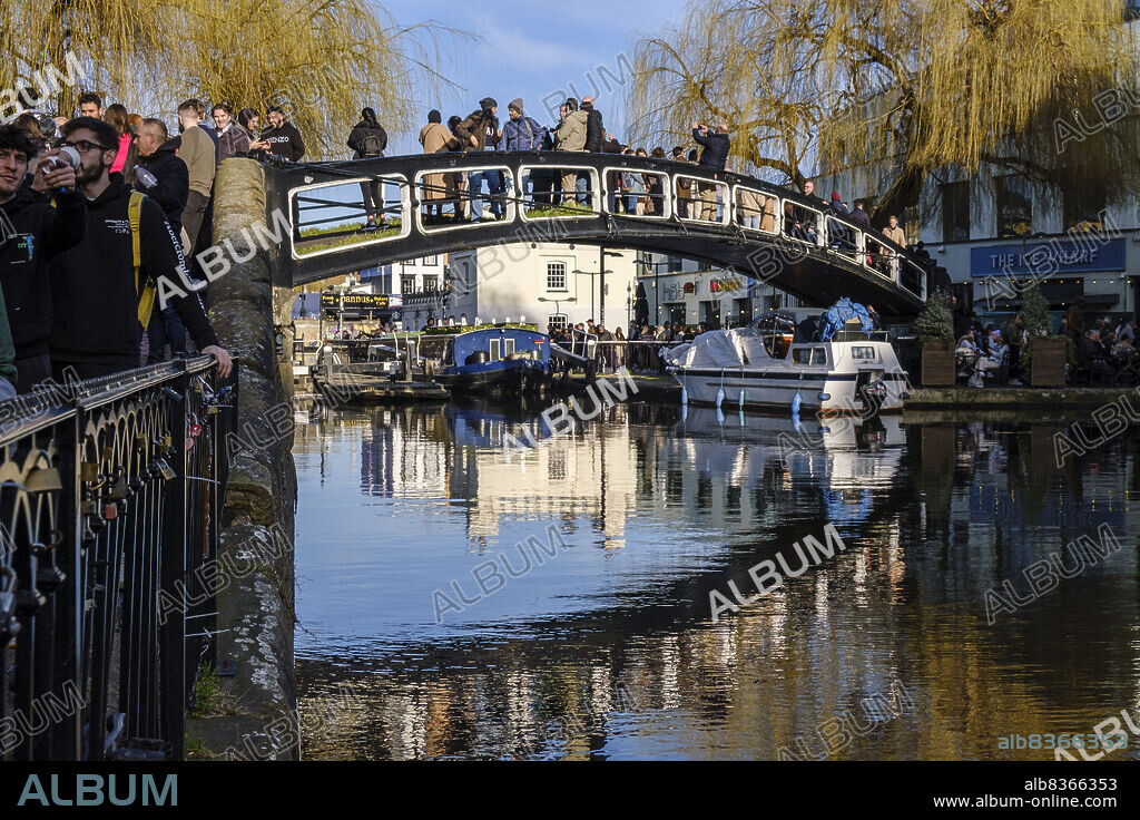 Macclesfield Bridge, Camden Town, London, England, Great Britain.