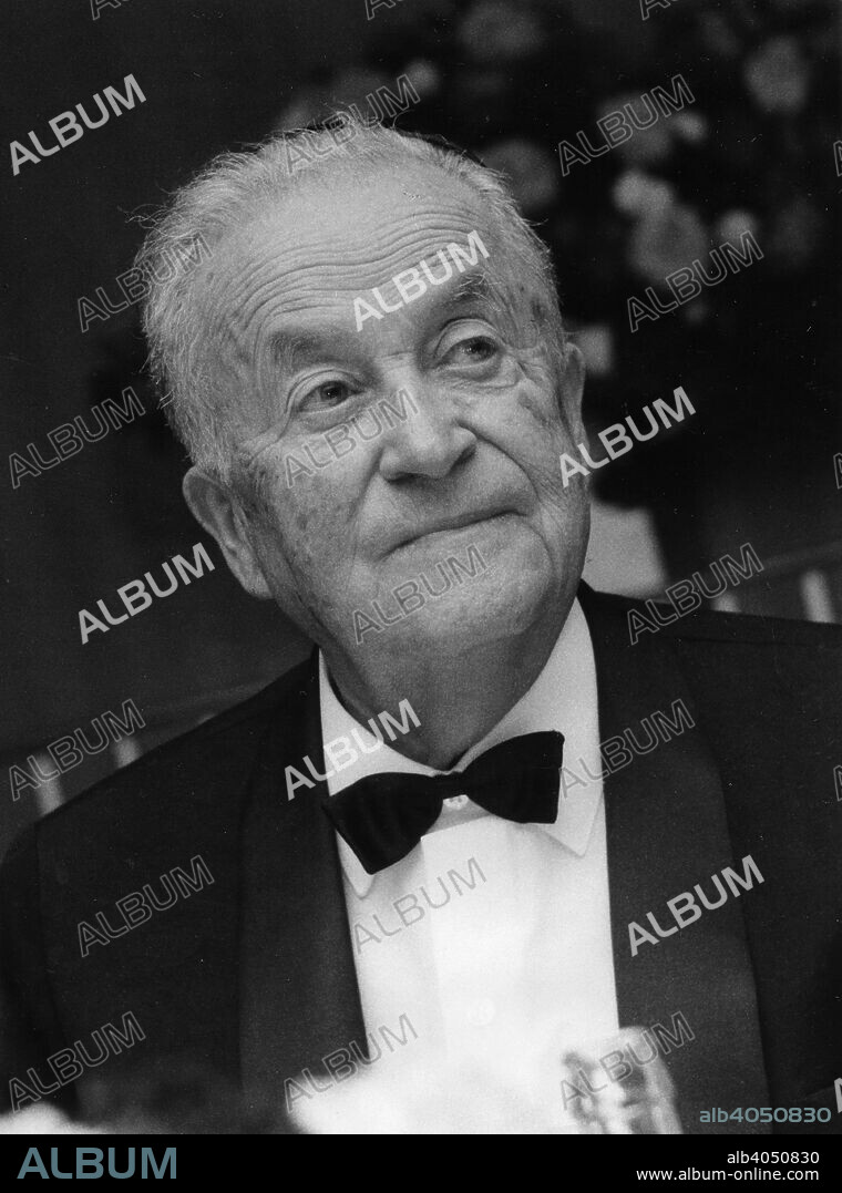 Shmuel Yosef Agnon, Hebrew writer, at a dinner in his honour, 15th December 1966. He was the recipient of numerous literary awards including the 1966 Nobel Prize for Literature and the Israel Prize on two occasions.