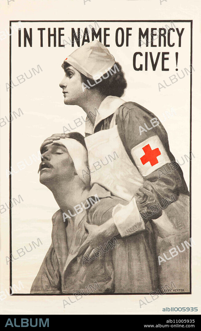 ALBERT HERTER. In the Name of Mercy Give!.