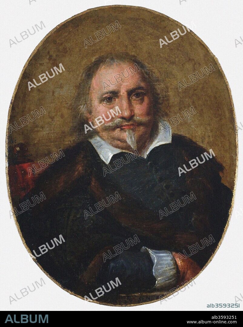 ANONYM. Portrait of Giovanni Francesco Busenello (1598-1659).