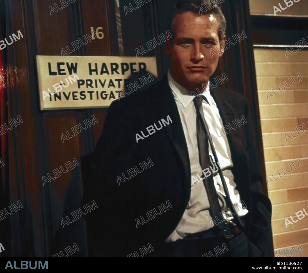PAUL NEWMAN in HARPER, 1966, directed by JACK SMIGHT. Copyright WARNER BROTHERS.