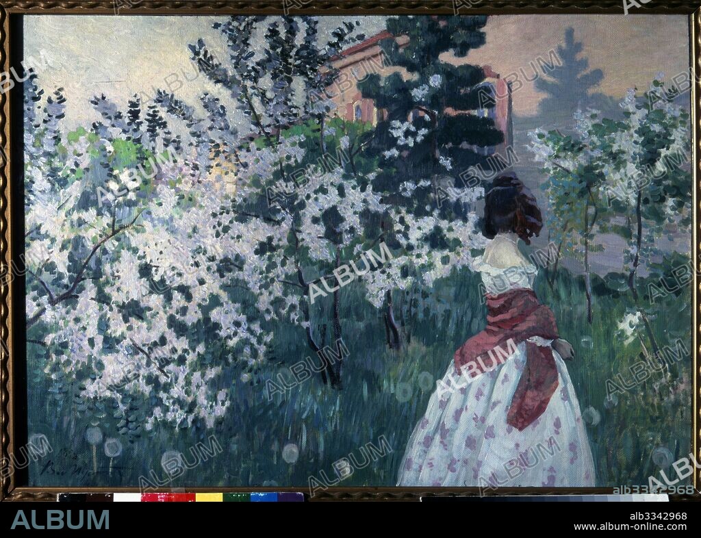 VIKTOR ELPIDIFOROVICH BORISOV-MUSATOV. Spring.