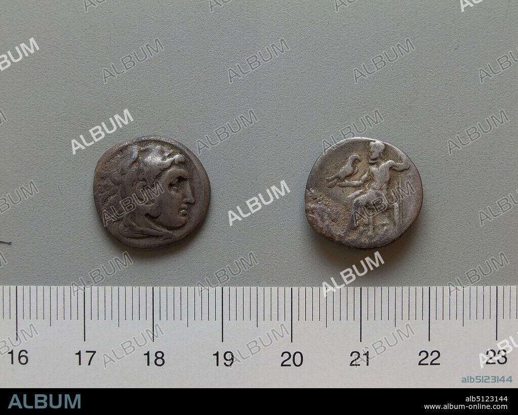 Ruler: Philip III, King of Macedonia, ca. 359317 B.C., ruled 323317 B.C.Mint: Side, 1 Drachm of Philip III, King of Macedonia from Side, 323317 B.C., Silver, 4.00 g, 6:00, 16.2 mm, Made in Side, Pamphylia, Greek, 4th century B.C., Numismatics.