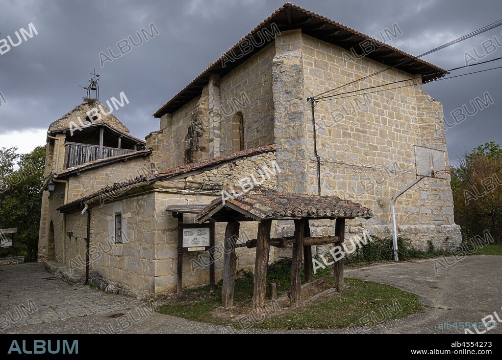 La Lastra, Parque Natural de Valderejo , municipio de Valdegovía, Alava, País Vasco, Spain.