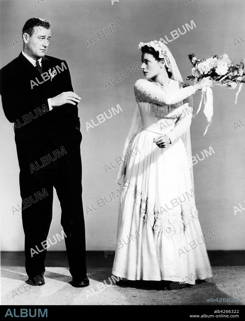 JOHN WAYNE et MAUREEN O'HARA dans THE QUIET MAN, 1952, réalisé par JOHN FORD. Copyright REPUBLIC PICTURES.