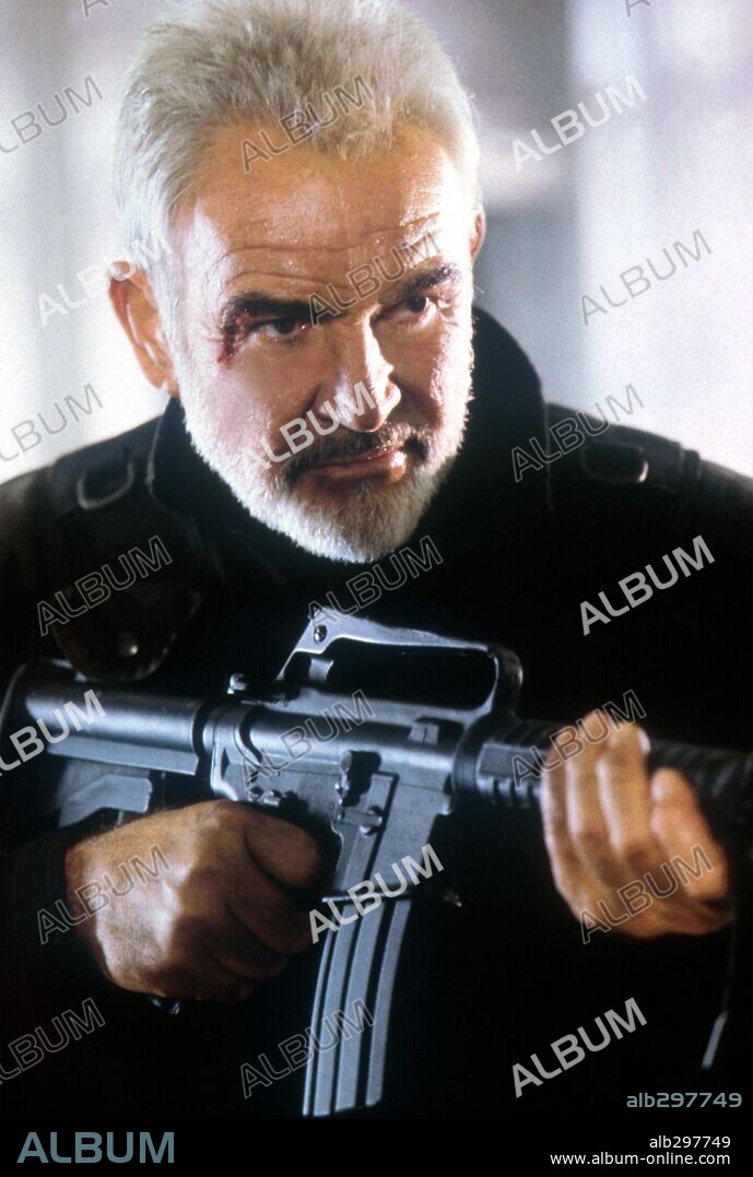 SEAN CONNERY dans THE ROCK, 1996, réalisé par MICHAEL BAY. Copyright HOLLYWOOD PICTURES / MASI, FRANK.