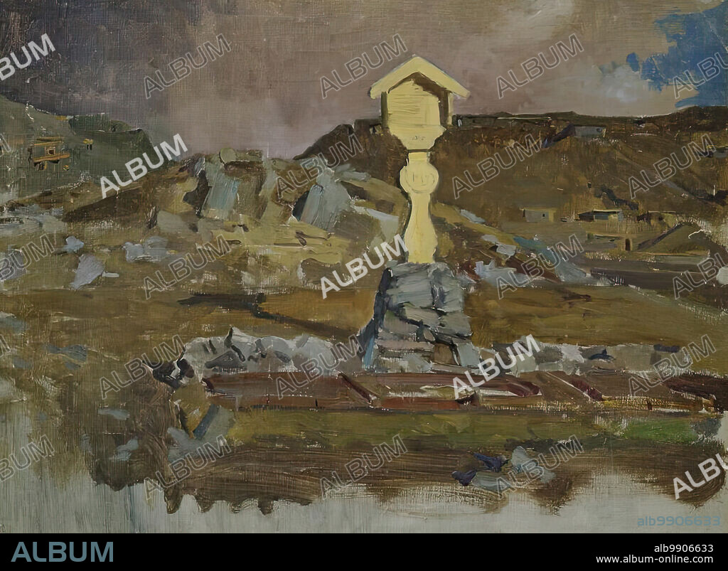JOHN QUINCY ADAMS. Soldier's grave, 1914/1918.