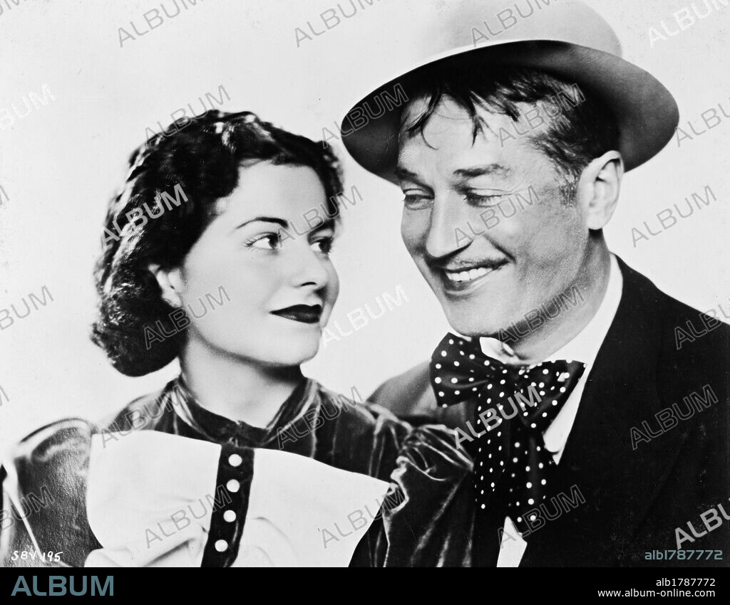 MARGARET LOCKWOOD and MAURICE CHEVALIER in THE BELOVED VAGABOND, 1936, directed by CURTIS BERNHARDT. Copyright ASSOCIATED BRITISH PICTURES.
