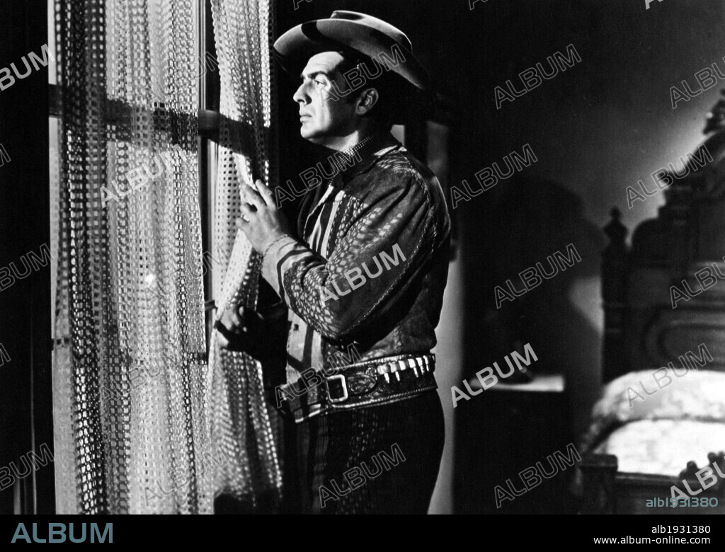 VICTOR MATURE in FURY AT FURNACE CREEK, 1948, directed by H. BRUCE HUMBERSTONE. Copyright TWENTIETH CENTURY-FOX FILM CORPORATION.