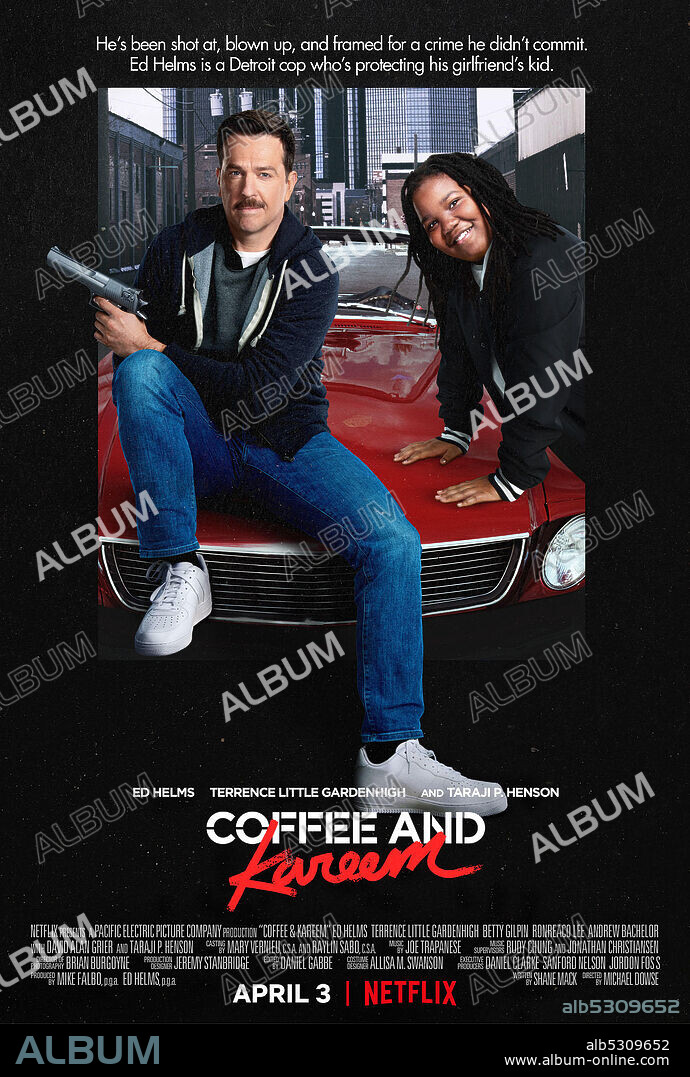 ED HELMS and TERRENCE LITTLE GARDENHIGH in COFFEE & KAREEM, 2020, directed by MICHAEL DOWSE. Copyright Pacific Electric Picture Company.