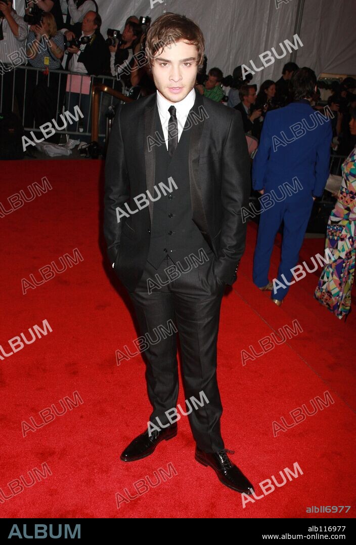 May 05, 2008 - New York, NY, USA - Actor ED WESTWICK at the arrivals for the 'Superheroes: Fashion and Fantasy' Costume Institute Gala held at the Metropolitan Museum of Art. 05/05/2008