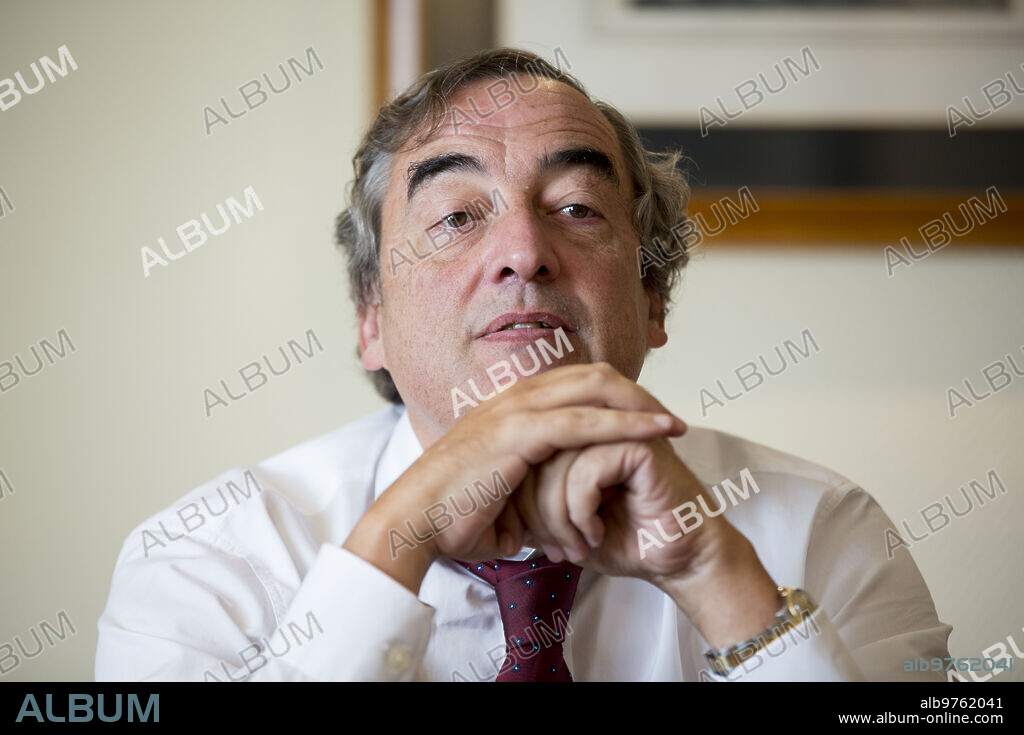 Madrid, 23 de septiembre de 2014. Entrevista A Joan Rosell, presidente de Ceoe. Foto: Ignacio Gil.     .... Archdc .....