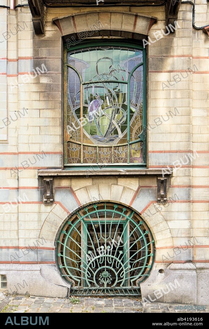 Maison Jaspar, 32-34 rue Andre Van Hasselt, Brussels, Belgium, c2014-2017. Gaspard Devalck: 1900.
